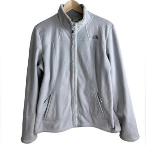 The North Face Light Gray Fleece Jacket